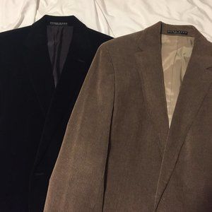 Two (2) Men's Hugo Boss Sport Coats (Sportcoats Blazers) Size 44L Bertolucci